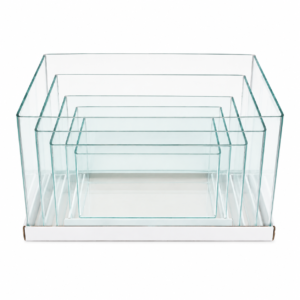 OCEAN PEARL BEND GLASS OPEN TANK SET