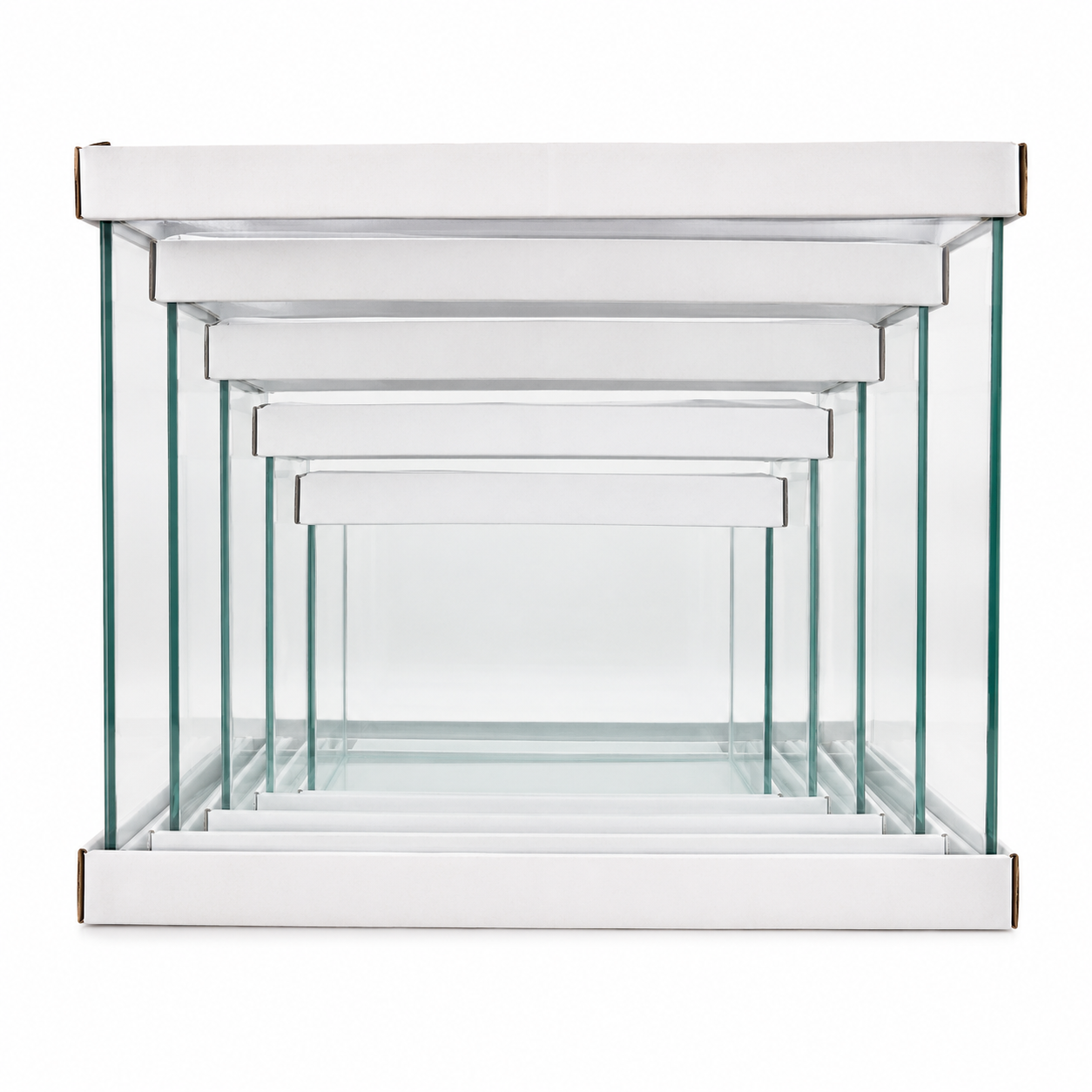 OCEAN PEARL ULTRA CLEAR GLASS TANK SET